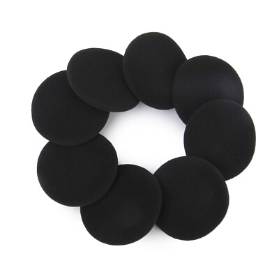 #ad 8 Piece 65 mm Earphones Ear Pads Replacement Headsets Ear Protective Pillow $7.60