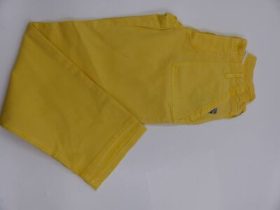 #ad LUCKY BRAND 7W21051 MID RISE UTILITY STRIGHT PANTS EMIPRE YELLOW WOMENS SZ 8 29 $24.95