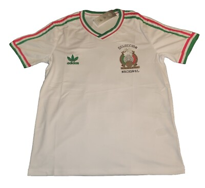 #ad Adidas Mexico Retro Away 1985 Classic Jersey New Mens Medium $45.00