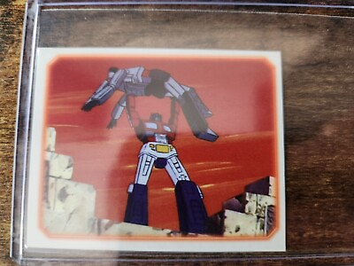 #ad 2003 Cards Inc. Transformers Generation 1 Stickers Optimus Prime v. Megatron #L $4.99