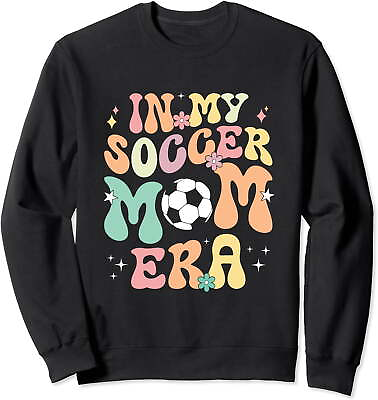 #ad In My Soccer Mom Era Groovy Sports Parent Soccer Mama Parent Women $16.99