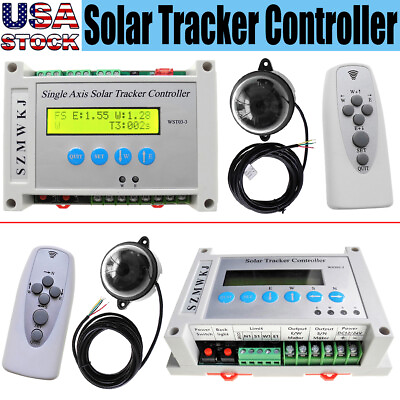 #ad 9 35V Electronic PV Solar Panel Tracking Sunlight Track Solar Tracker Controller $89.99