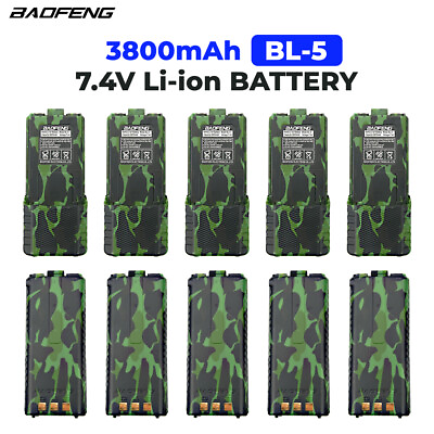 #ad 10PC Original 3800mAh Baofeng UV 5R Battery For Baofeng UV 5R Series BF F8HP $120.00
