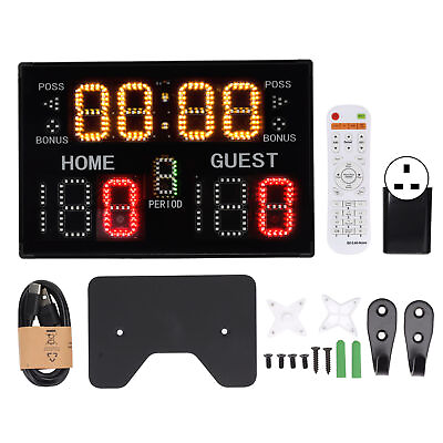 #ad Indoor Tabletop Electronic Scoreboard Multisport 11 Digit For Match Teaching $136.16