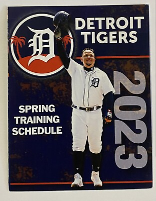 #ad 2023 Detroit Tigers Schedule ⚾️ Cool Major Baseball Sked ⚾️ SPRING ‼️ $1.05