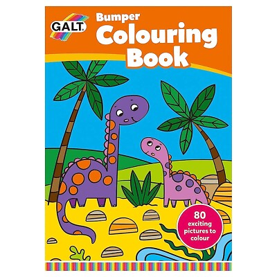 #ad Galt Toys Bumper Colouring Book Hours of Creative Fun Activity Kids Age 3 $17.15