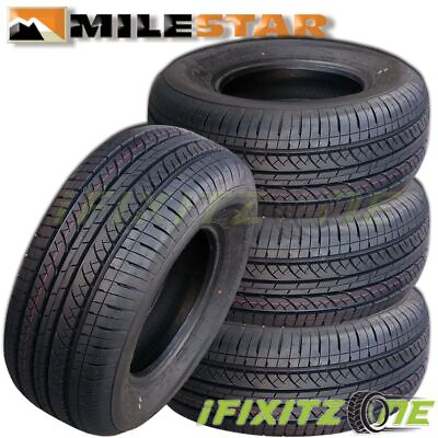 #ad 4 Milestar MS70 All Season Touring 205 70R14 93T SL MS Tires 40K Mile Warranty $286.88