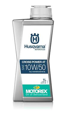 #ad New Husqvarna Motorex Cross Power 4T 10W50 Oil 1L U7020022 $21.50