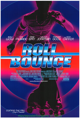 #ad ROLL BOUNCE MOVIE POSTER Original SS 27x40 Final Style 2005 ROLLER SKATING FILM $8.15