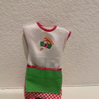 #ad 2017 Barbie Career Pizza Chef Doll #FHR09 Replacement dress only $4.95