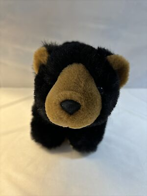 #ad Medium Black Bear Stuffed Animal Plush $5.99