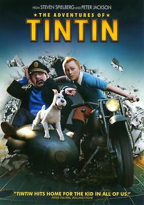 #ad The Adventures of TinTin DVD 2011 Widescreen NEW $11.88