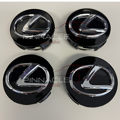 #ad #ad Set of 4 2006 2013 Lexus Black 62mm Wheel Center Hub Caps Hubcaps 4260330590 $19.99