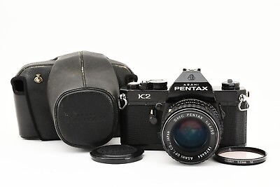#ad Exc Pentax K2 SLR 35mm Film Camera w SMC PENTAX 50mm f 1.4 Lens 2113737 $90.31