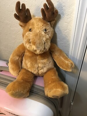 #ad Moose Stuffed Animal. Excellent Soft Moose $6.99