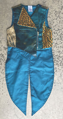 #ad Uma Costume Disney Store Descendants Vest Jacket Only Child Siz 7 8 Faux Leather $3.00