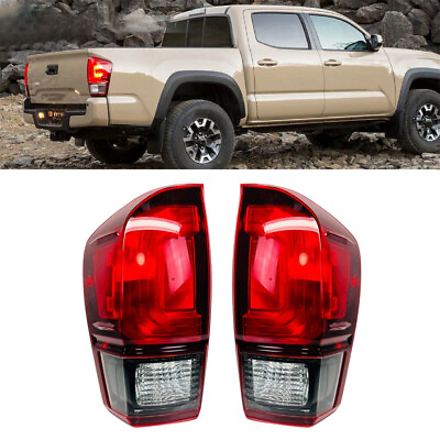 #ad Pair Tail Lights Brake Lamps Left Right For Toyota Tacoma SR SR5 2016 2023 $65.99