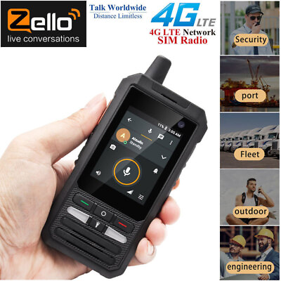 #ad Unlocked 4G LTE Android Rugged Radio Smartphone PTT Walkie Talkie Mobile F80 $150.39