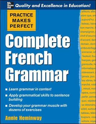 #ad Practice Makes Perfect: Complete French Grammar Practice Makes Perfect Seri... $6.20