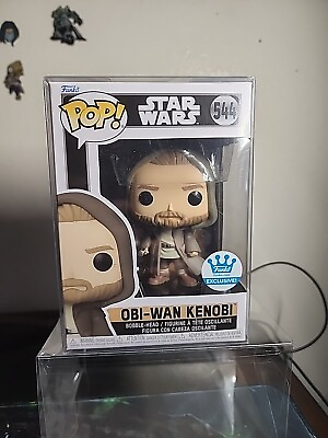 #ad Funko Star Wars Obi Wan Kenobi 544 Funko.com Exclusive With Pop Protector 2022 . $10.00