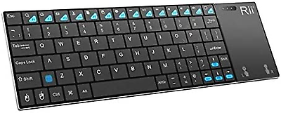 #ad Newest Version K12 Mini Wireless Keyboard with Touchpad Mouse Stainless Stee $42.00