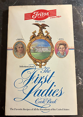 #ad The First Ladies Cook Book Selections Fritos Paperback Recipes 1982 Bantam $8.00
