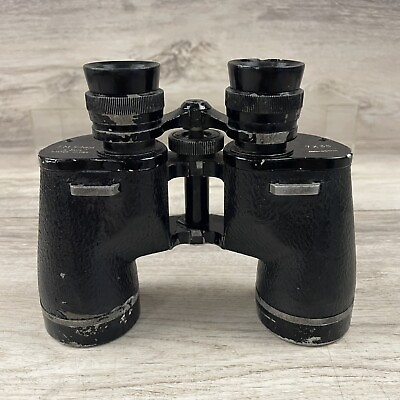 #ad Vintage J.M. Schmid amp; Sons Binoculars 7 X 35 Coated Optics 367 Ft At 1000 Yards $55.00
