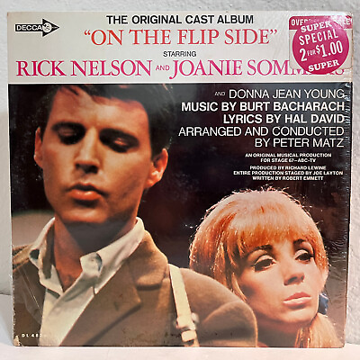 #ad ON THE FLIP SIDE Soundtrack Rick Nelson 12quot; Vinyl Record LP VG $15.44