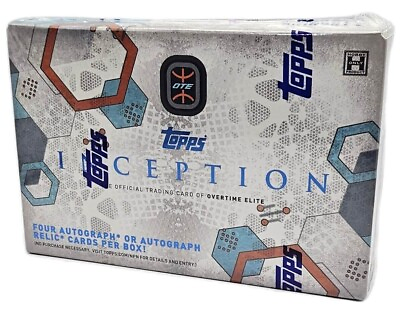 #ad 2022 23 Topps Overtime Elite Inception OTE Sealed Hobby Box 4 Autos Per box $70.95