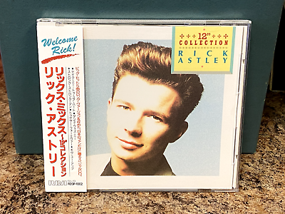 #ad Rick Astley 12quot; Collection CD RCA PWL 1989 JAPAN import OBI strip VG $34.95
