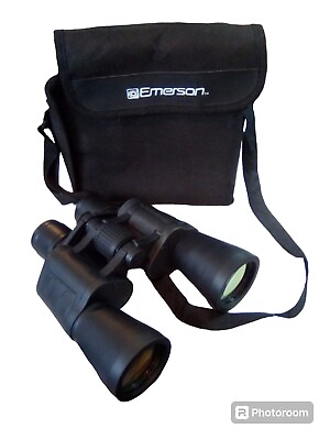 #ad Emerson Binoculars 7x50 With Case 297ft at 1000 yards coated optics $16.50