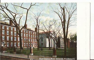 #ad Providence Rhode Island Brown University Front Campus c.1900 Vintage Postcard C7 $4.95