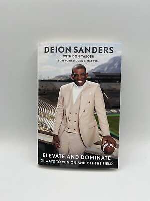 #ad Elevate and Dominate Deion Sanders Signed $17.99