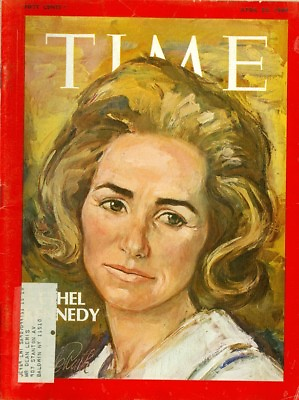 #ad 1969 Time Magazine: Ethel Kennedy $6.50