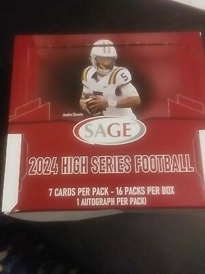 #ad 2024 Sage High Series Football BLACK amp; GOLD BASE amp; INSERTS Regular amp; Parallel $2.75