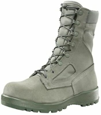#ad *NEW*BELLEVILLE 600 Hot Weather Steel Toe Safety Boot Sage Green *FREE SHIPPING* $41.62