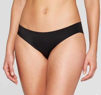 #ad Auden Women#x27;s Bikini Black Laser Cut Underwear Panties 3 Pack A1016 $9.95
