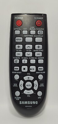 #ad Genuine Samsung AH59 02532A Remote for HW F355 HW FM35 Soundbar TESTED amp; CLEAN $11.99