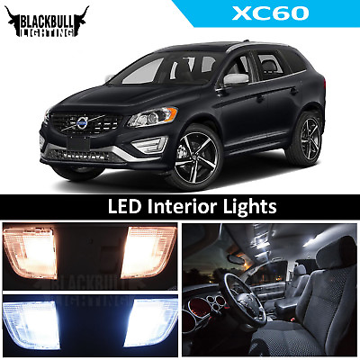 #ad For 2010 2017 Volvo XC60 White LED Interior Lights Accessories Replacement Kit $14.49