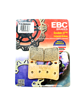 #ad EBC Brake Pads FA390HH Sintered Pads for Motorcycle 1 Pair $37.25