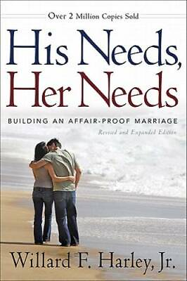 #ad His Needs Her Needs: Building an Affair Proof Marriage Hardcover GOOD $4.02