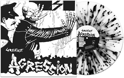 #ad Agression Greatest Black amp; White Splatter Vinyl NEW Sealed Vinyl LP $28.99