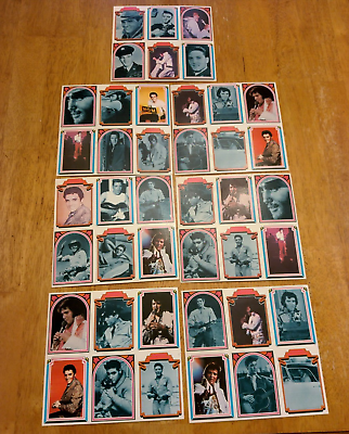 #ad 1978 Donruss Elvis Presley 14 Uncut Sheets Of Complete Set #1 66 Plus Dups NM $179.28