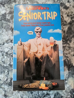 #ad National Lampoons Senior Trip VHS 1996 Jeremy Renner Tommy Chong Matt Frewer $5.00