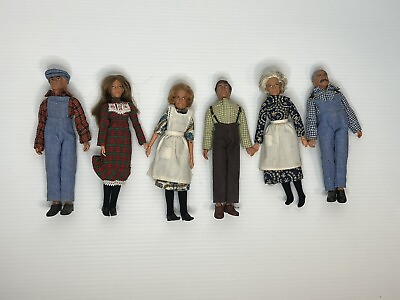 #ad VTG 1974 MEGO The Waltons 8” Dolls Lot of 6 John Boy Mary Ellen Pa Ma Grandma pa $149.99