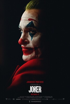 #ad 2019 Joker Movie Poster 11X17 Joaquin Phoenix Deniro DC Comics Gotham City 🤡🍿 $12.93