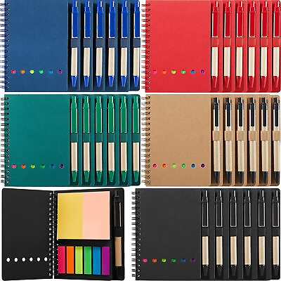 #ad Jutom 30 Pack Spiral Notebook Steno Pads Lined Notebook Notepad with Pen in H... $76.40