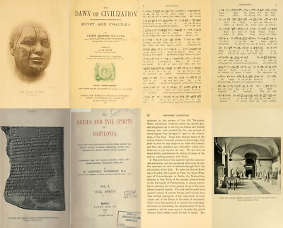 #ad Mesopotamia Sumerians Chaldea Babylonia Assyria Ancient Vol.2 204 Old Books DVD $12.99