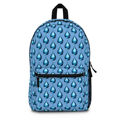 #ad Backpack 100% polyester Lightweight Waterproof Water Droplet Pattern LBLB $65.00