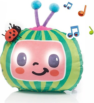 #ad CoComelon Musical Sleep Soother Nursery Rhymes Plush Watermelon Toy WOW Stuff $29.99